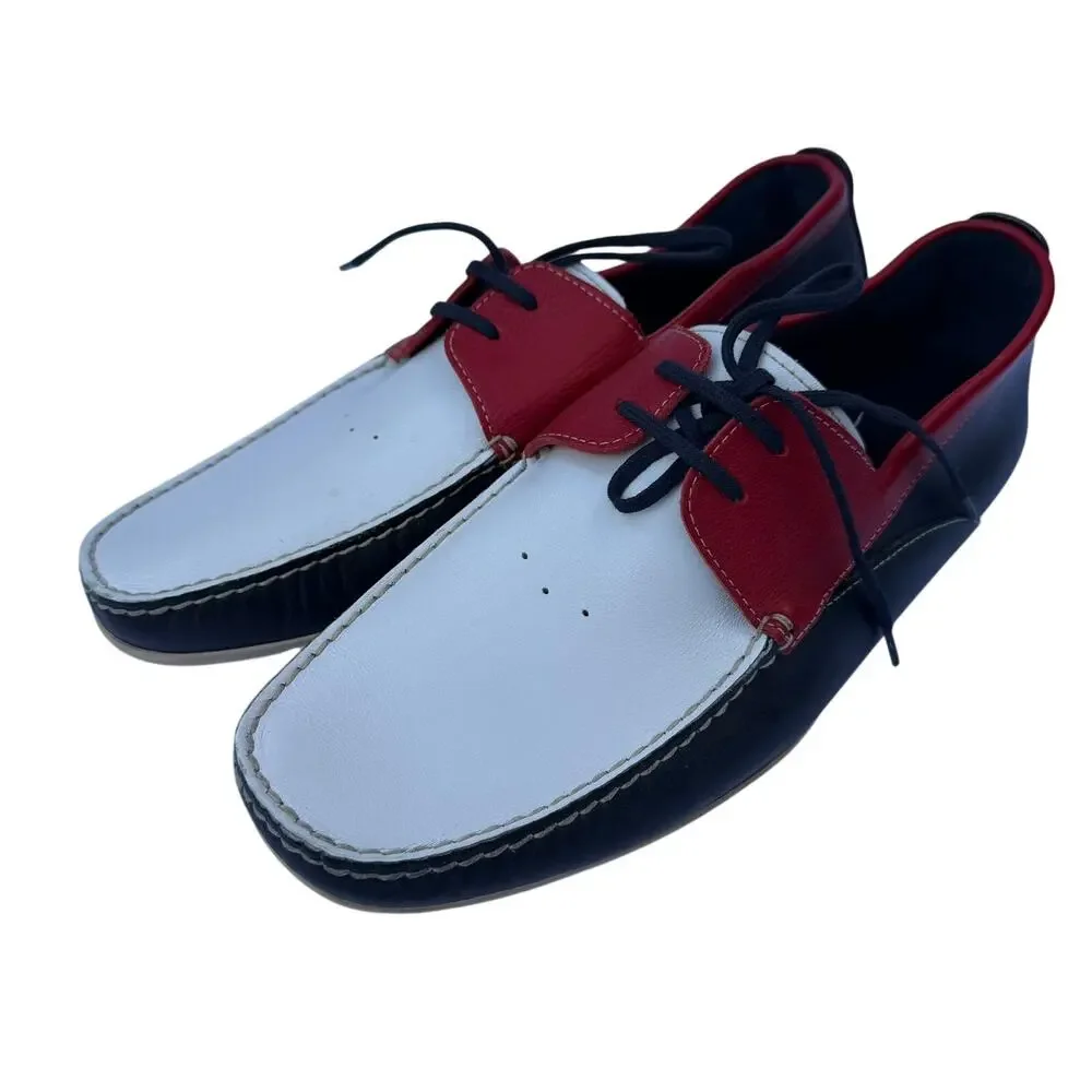 Michael Toschi Vela Boat Shoes Sz 11
